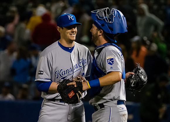 MLB: Kansas City Royals at Oakland Athletics