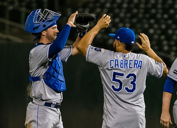 MLB: Kansas City Royals at Oakland Athletics