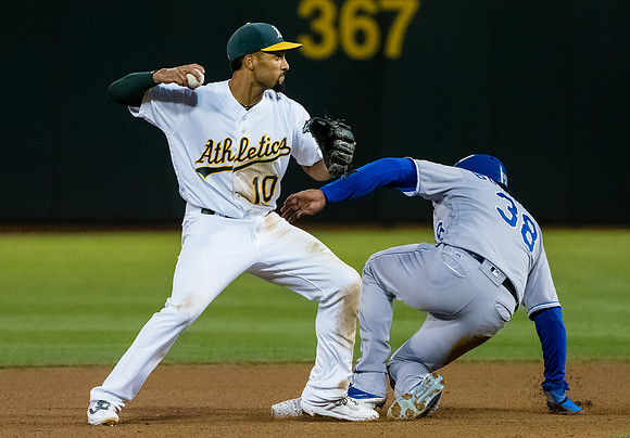 MLB: Kansas City Royals at Oakland Athletics