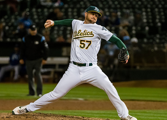 MLB: Kansas City Royals at Oakland Athletics
