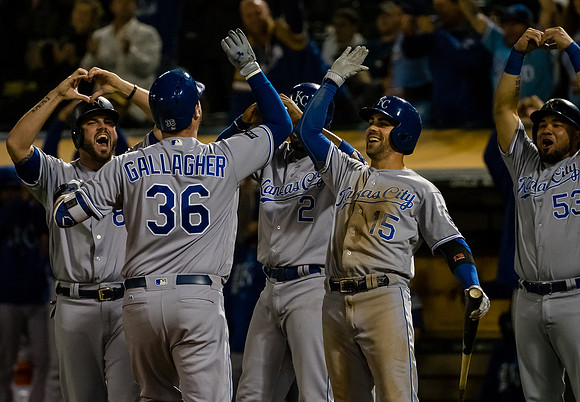 MLB: Kansas City Royals at Oakland Athletics