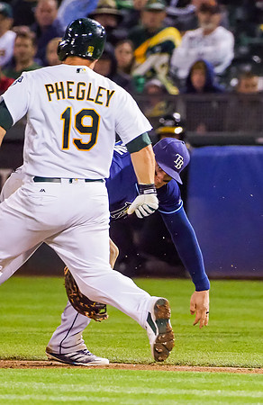 MLB: Tampa Bay Rays at Oakland Athletics