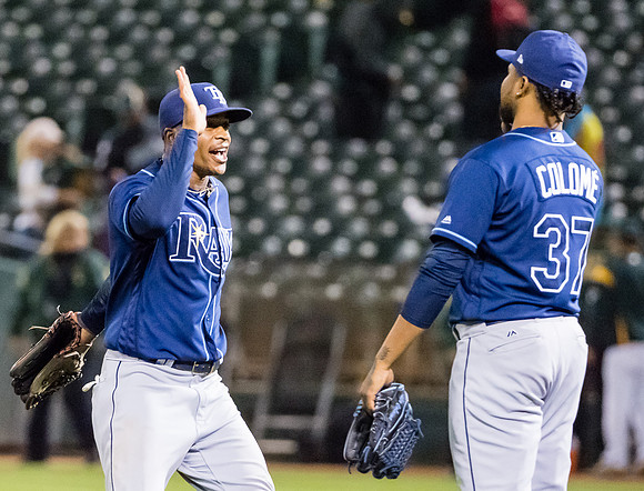 MLB: Tampa Bay Rays at Oakland Athletics