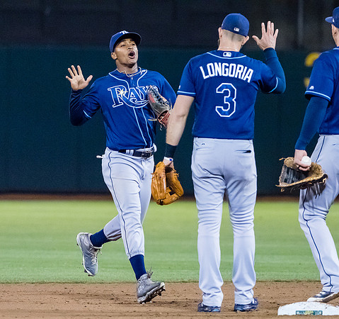 MLB: Tampa Bay Rays at Oakland Athletics