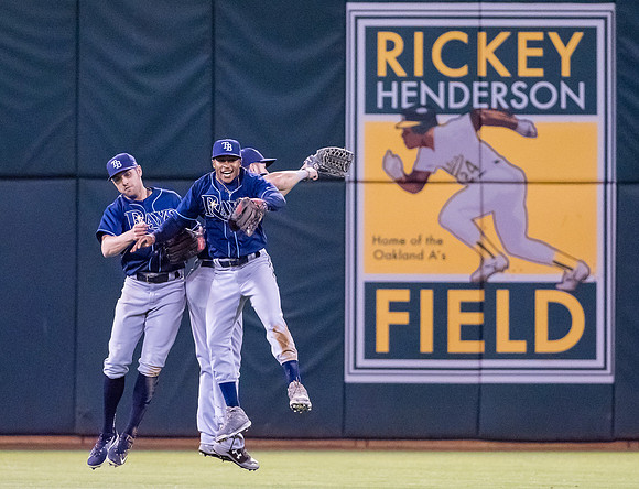 MLB: Tampa Bay Rays at Oakland Athletics