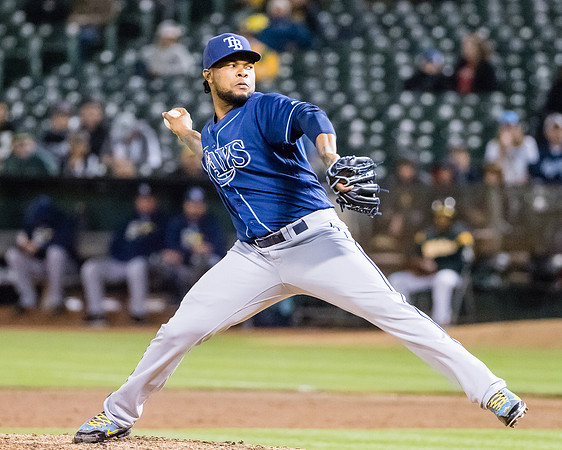 MLB: Tampa Bay Rays at Oakland Athletics