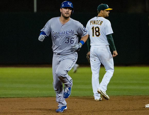MLB: Kansas City Royals at Oakland Athletics