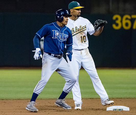 MLB: Tampa Bay Rays at Oakland Athletics