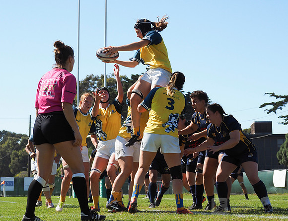 Womens Club Rugby: Glendale Raptors at Berkeley All Blues