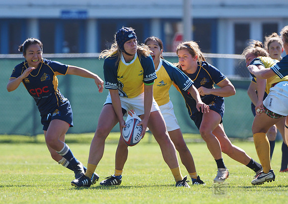 Womens Club Rugby: Glendale Raptors at Berkeley All Blues
