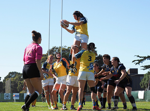 Womens Club Rugby: Glendale Raptors at Berkeley All Blues