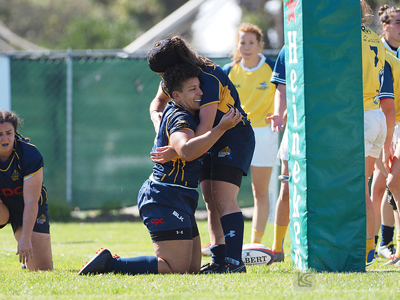 Womens Club Rugby: Glendale Raptors at Berkeley All Blues