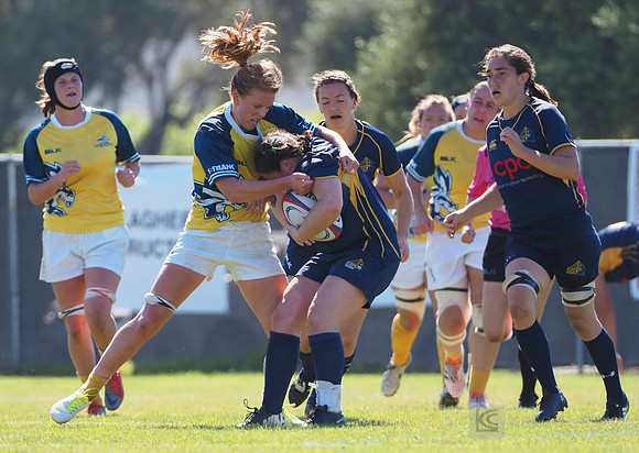 Womens Club Rugby: Glendale Raptors at Berkeley All Blues