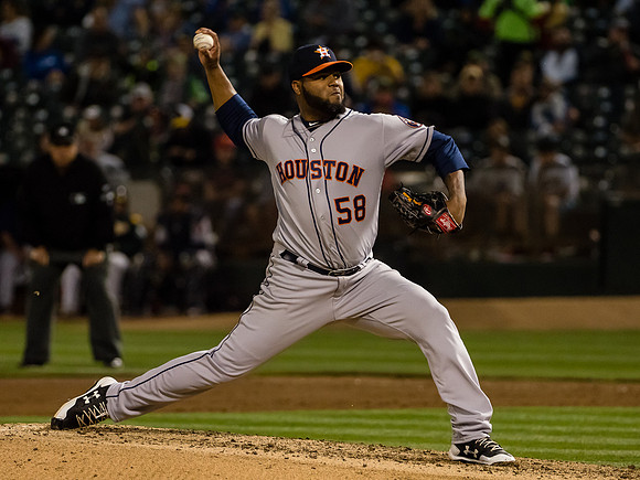 MLB: Houston Astros at Oakland Athletics