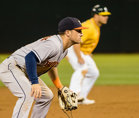 MLB: Houston Astros at Oakland Athletics