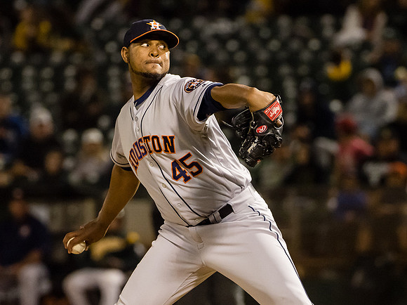 MLB: Houston Astros at Oakland Athletics