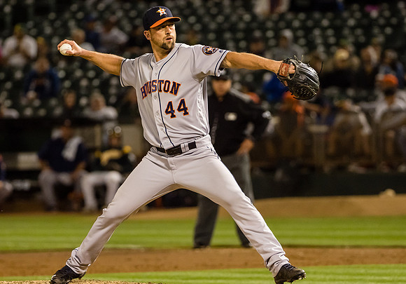 MLB: Houston Astros at Oakland Athletics