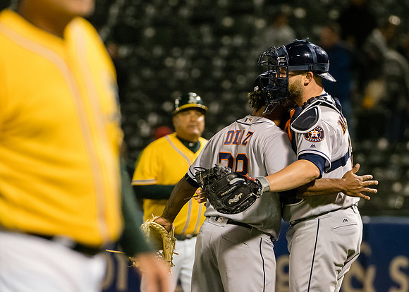 MLB: Houston Astros at Oakland Athletics