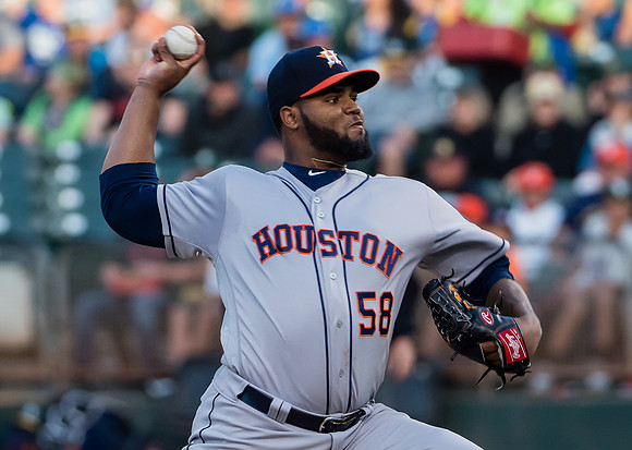 MLB: Houston Astros at Oakland Athletics