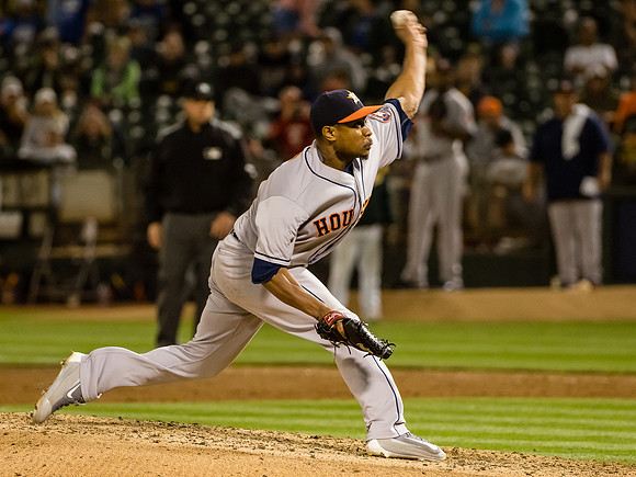 MLB: Houston Astros at Oakland Athletics