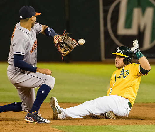 MLB: Houston Astros at Oakland Athletics