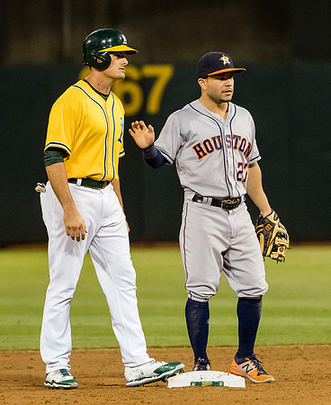 MLB: Houston Astros at Oakland Athletics