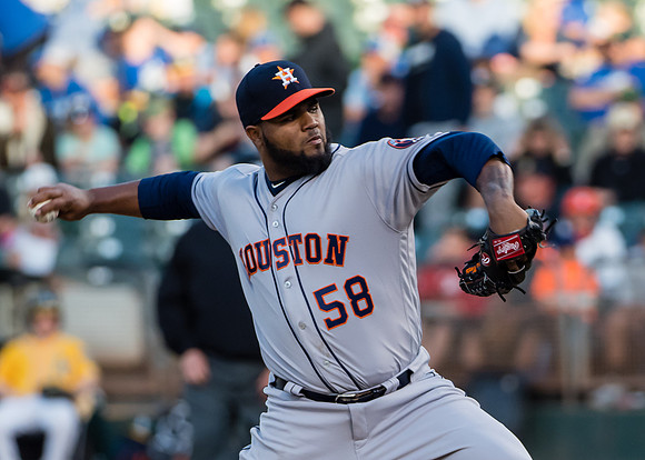 MLB: Houston Astros at Oakland Athletics