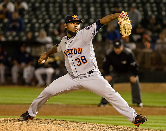 MLB: Houston Astros at Oakland Athletics