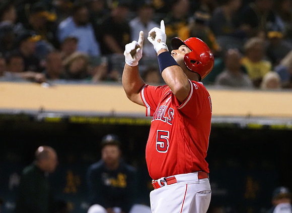 MLB: Los Angeles Angels at Oakland Athletics