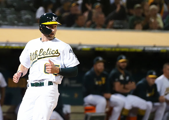 MLB: Los Angeles Angels at Oakland Athletics