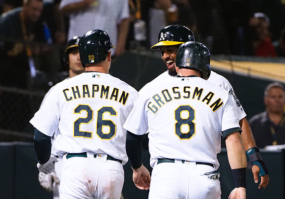 MLB: Los Angeles Angels at Oakland Athletics
