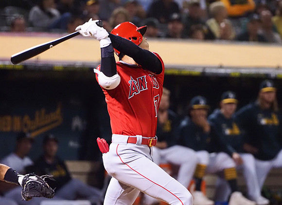 MLB: Los Angeles Angels at Oakland Athletics