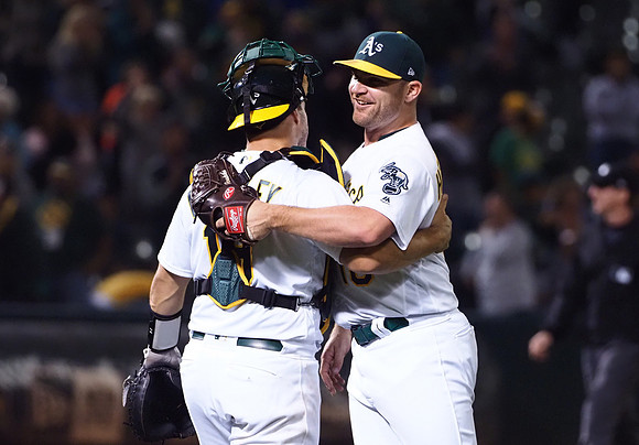 MLB: Los Angeles Angels at Oakland Athletics