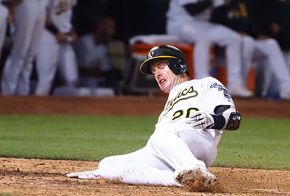 MLB: Los Angeles Angels at Oakland Athletics