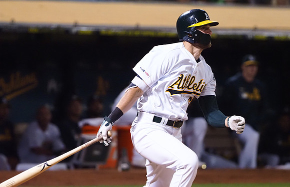 MLB: Los Angeles Angels at Oakland Athletics
