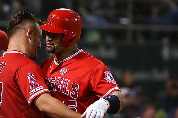 MLB: Los Angeles Angels at Oakland Athletics