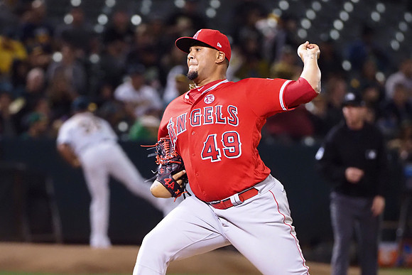 MLB: Los Angeles Angels at Oakland Athletics