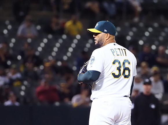 MLB: Los Angeles Angels at Oakland Athletics