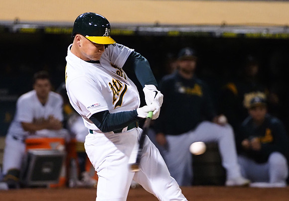 MLB: Los Angeles Angels at Oakland Athletics