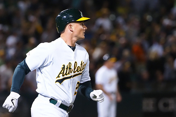 MLB: Los Angeles Angels at Oakland Athletics