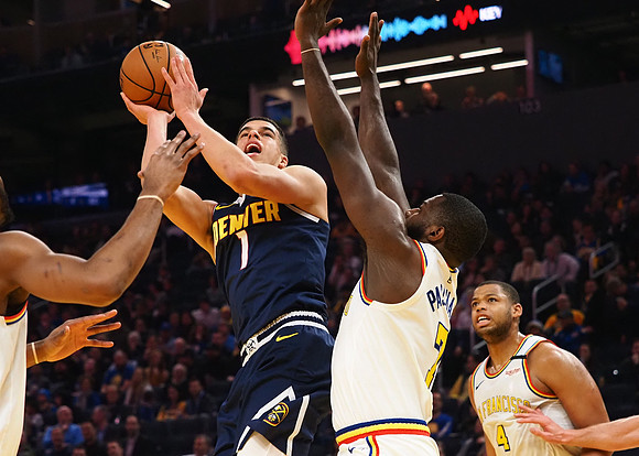 NBA: Denver Nuggets at Golden State Warriors