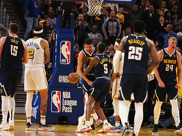 NBA: Denver Nuggets at Golden State Warriors
