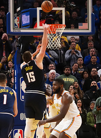 NBA: Denver Nuggets at Golden State Warriors