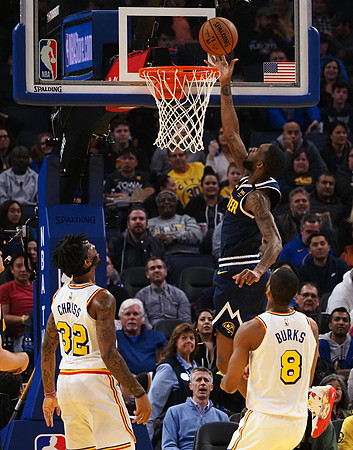 NBA: Denver Nuggets at Golden State Warriors