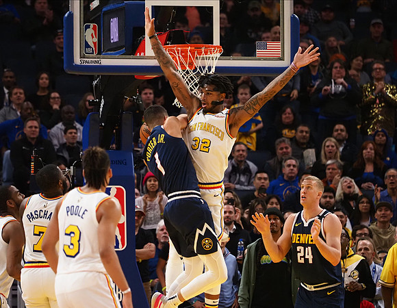 NBA: Denver Nuggets at Golden State Warriors