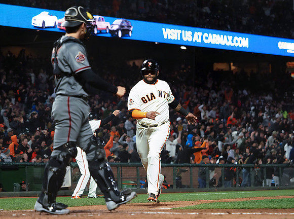 MLB: Arizona Diamondbacks at San Francisco Giants