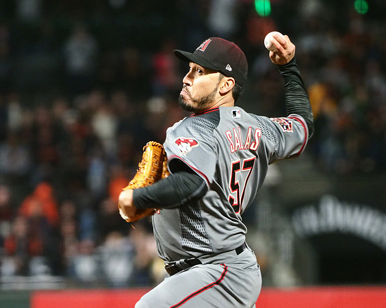MLB: Arizona Diamondbacks at San Francisco Giants