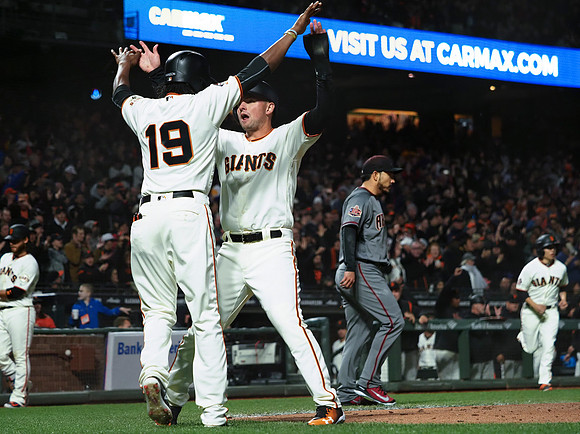 MLB: Arizona Diamondbacks at San Francisco Giants