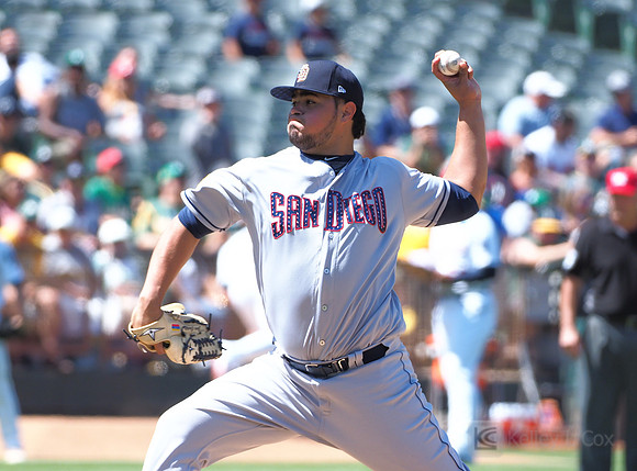 MLB: San Diego Padres at Oakland Athletics