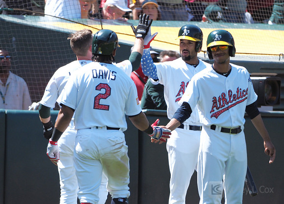 MLB: San Diego Padres at Oakland Athletics